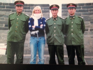 Guard friends I made in Xi'An.